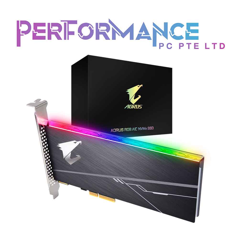 AORUS RGB AIC NVMe SSD 512GB/1TB (5 YEARS WARRANTY BY CLD TRADING PTE LTD)