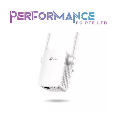 TP-Link N300 WiFi Extender(TL-WA855RE)-WiFi Range Extender, up to 300Mbps speed, Wireless Signal Booster and Access Point, Single Band 2.4Ghz Only (3 YEARS WARRANTY BY BAN LEONG TECHNOLOGIES PTE LTD)