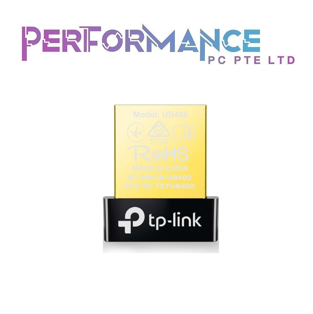 TP-LINK UB400 USB 2.0 NANO BLUETOOTH 4.0 ADAPTER (1 YEAR WARRANTY BY BAN LEONG TECHNOLOGIES PTE LTD)