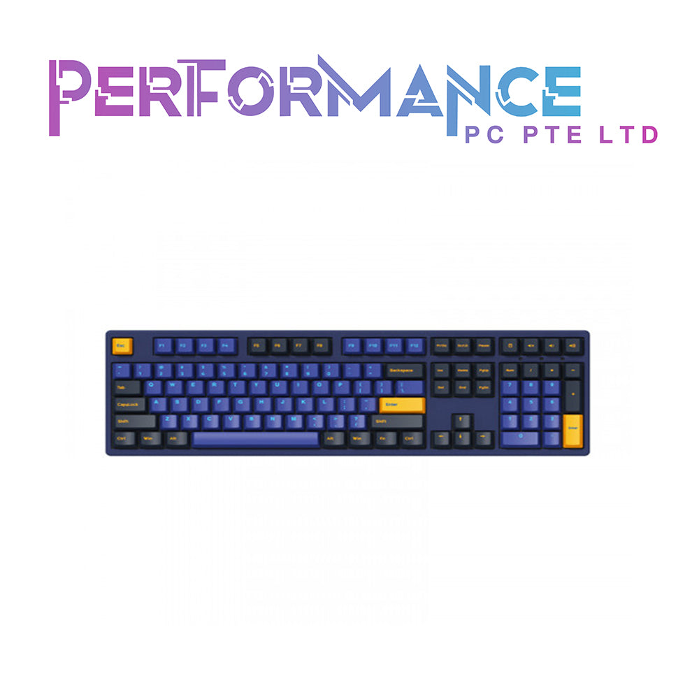 AKKO Keyboard 3108 NBL - Horizon DS (Akko Orange Tactile) (1 YEAR WARRANTY BY TECH DYNAMIC PTE LTD)