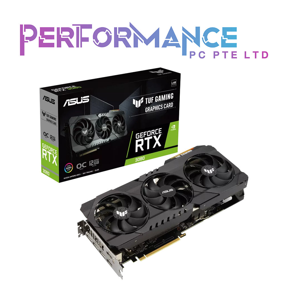 ASUS TUF Gaming GeForce RTX 3080 OC Edition 12GB GDDR6X Graphics Card With LHR (3 YEARS WARRANTY BY AVERTEK ENTERPRISES PTE LTD)