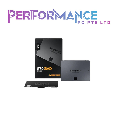 SAMSUNG SSD 870 QVO SATA III 2.5 inch 1TB/2TB/4TB/8TB (3 YEARS WARRANTY BY ETERNAL ASIA DISTRIBUTION PTE LTD)