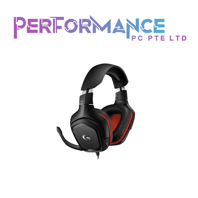 LOGITECH G331 GAMING HEADSET Rotating Leatherette Ear Cups, 3.5 mm Audio Jack, Flip-to-Mute Mic (2 YEARS WARRANTY BY BAN LEONG TECHNOLOGIES PTE LTD)