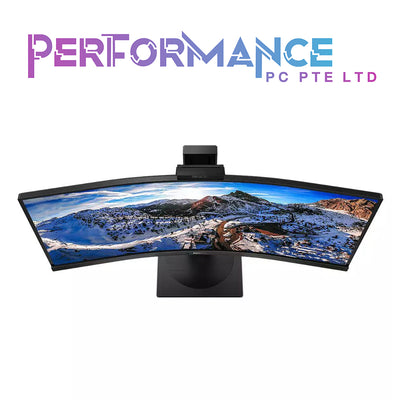 PHILIPS 346P1CRH 34 inch 3440 x 1440 Ultrawide Monitor USB-C Docking 100Hz WQHD Web-Cam Multi-View KVM Adaptive-Sync (3 YEARS WARRANTY BY CORBELL TECHNOLOGY PTE LTD)