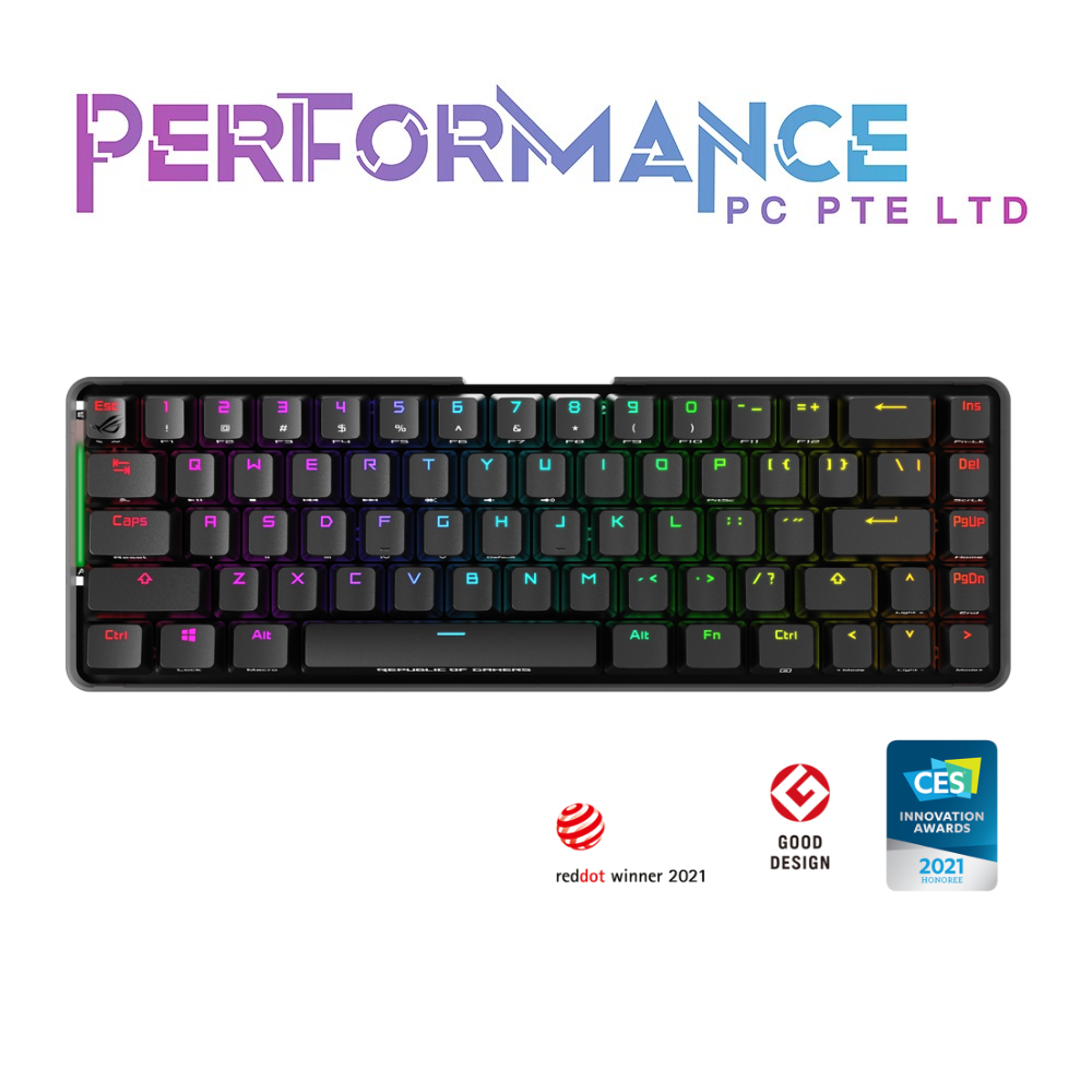 AS ROG FALCHION WIRELESS MECHANICAL KEYBOARD (2 YEARS WARRANTY BY BAN LEONG TECHNOLOGIES PTE LTD)