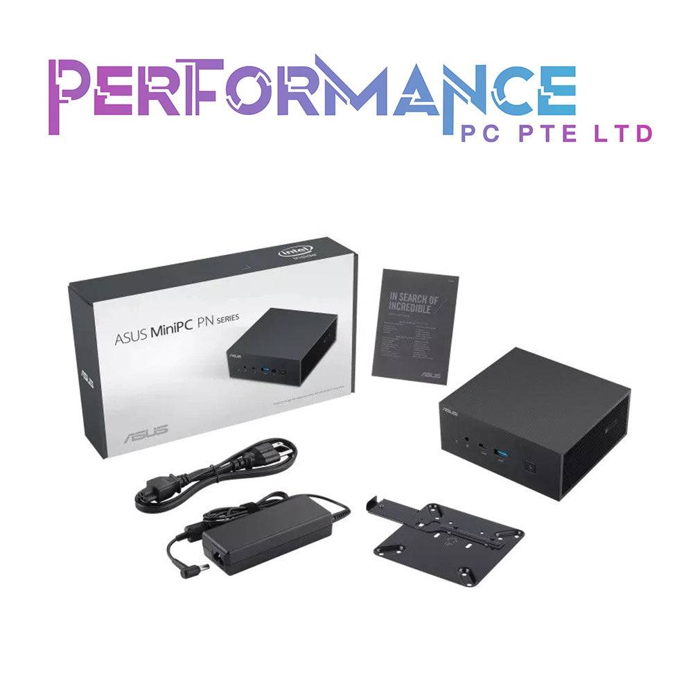 ASUS Mini PC PN63 Barebone with 11th Gen Intel Core processors and Intel Iris Xe Graphics, Intel 2.5 Gb LAN, WiFi 6E (3 YEARS WARRANTY BY AVERTEK ENTERPRISES PTE LTD)