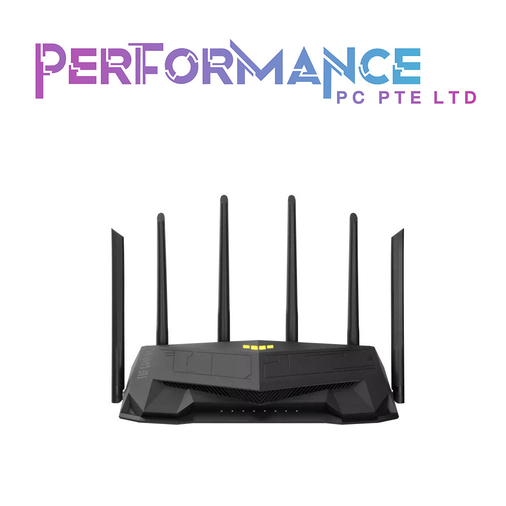 ASUS TUF-AX5400 TUF Gaming AX5400 Dual Band WiFi 6 Gaming Router with dedicated Gaming Port, 3 steps port forwarding, AiMesh for mesh WiFi, AiProtection Pro network security and AURA RGB lighting (3 YEARS WARRANTY BY AVERTEK ENTERPRISES PTE LTD)