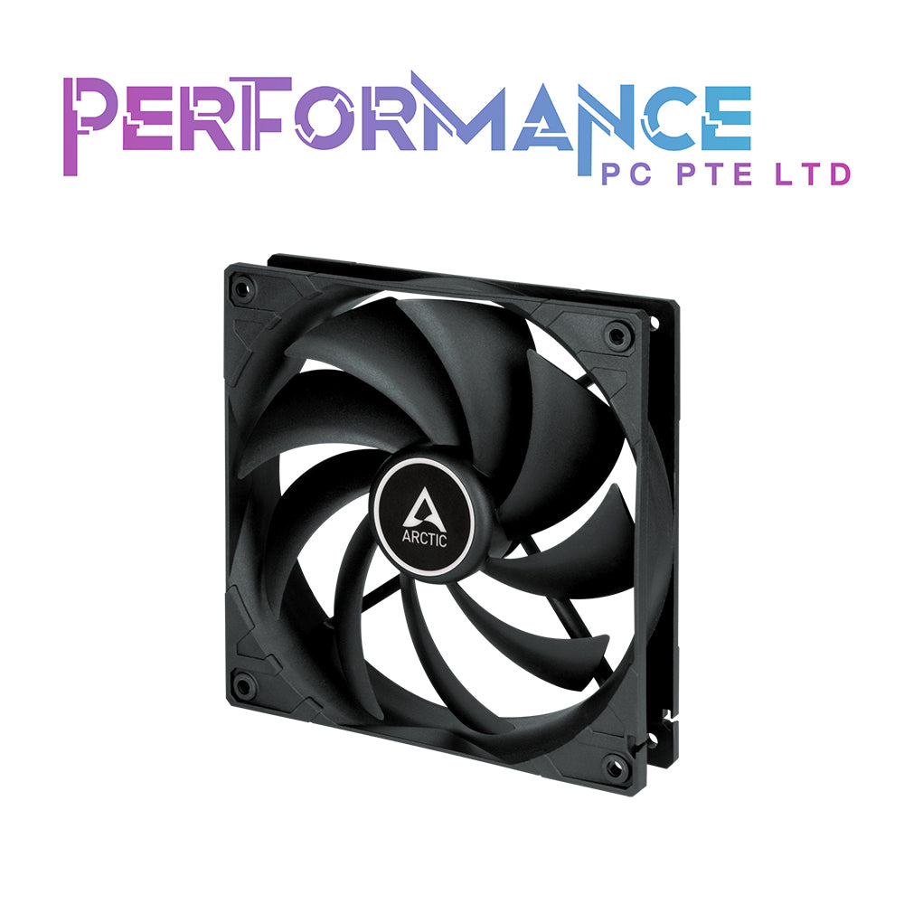 ARCTIC F14 PWM Fan, 4 pin (Black) (6 YEARS WARRANTY BY TECH DYNAMIC PTE LTD)