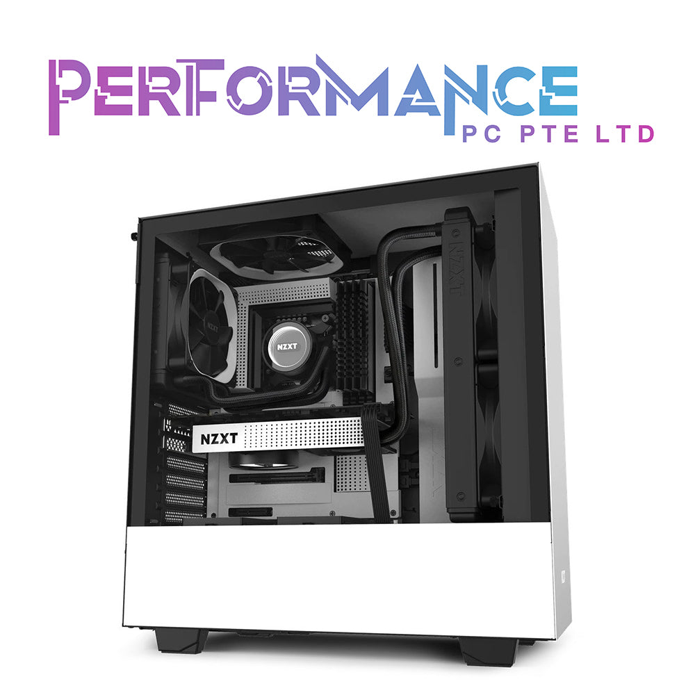 NZXT H510 Flow White/Black CASE (2 YEARS WARRANTY BY TECH DYNAMIC PTE LTD)