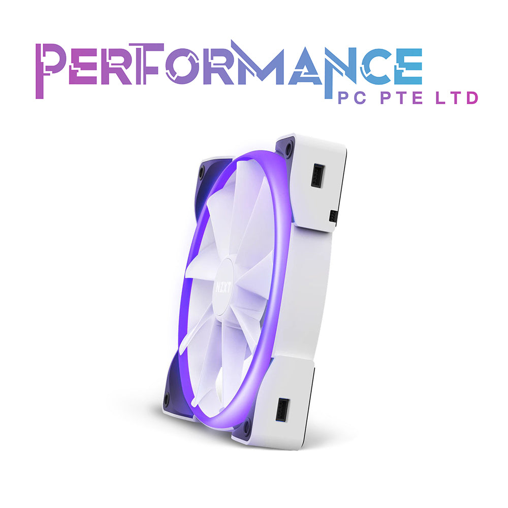 NZXT Aer RGB 2 Single 140mm White/Black (2 YEARS WARRANTY BY TECH DYNAMIC PTE LTD)