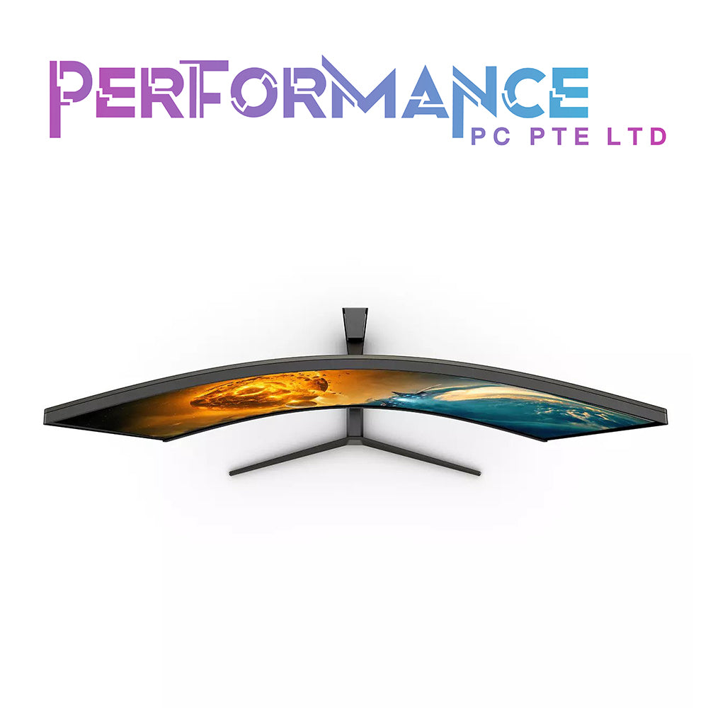PHILIPS 325M2CRZ 31.5-inch/ 32 inch 1000R 2560 x 1440 QHD HDR 16:9 165Hz 1ms VA LCD AdaptiveSync Built-in Speakers Curved Gaming Monitor (3 YEARS WARRANTY BY CORBELL TECHNOLOGY PTE LTD)