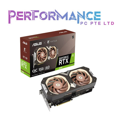 ASUS GeForce RTX 3080 Noctua OC Edition 10GB GDDR6X Graphics Cards (3 YEARS WARRANTY BY BAN LEONG TECHNOLOGIES LTD)