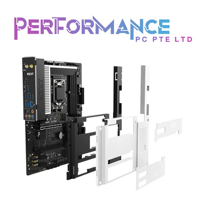 NZXT N7 Z590 INTEL Black/White gaming motherboard with Wi-Fi and CAM features (3 YEARS WARRANTY BY TECH DYNAMIC PTE LTD)