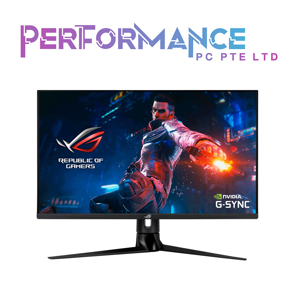 ASUS ROG Swift PG32UQ HDMI 2.1 Gaming Monitor — 32 inch, 4K UHD (3840 x 2160), IPS, 144 Hz, 1 ms MPRT, NVIDIA G-SYNC compatible, DisplayHDR 600, 98% DCI-P3, Quantum-Dot technology, DisplayPort 1.4 (3 YEARS WARRANTY BY AVERTEK ENTERPRISES PTE LTD)