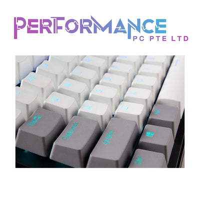 Tecware PBT Pudding Keycap Set White/Black (1 YEAR WARRANTY BY TECH DYNAMIC PTE LTD)