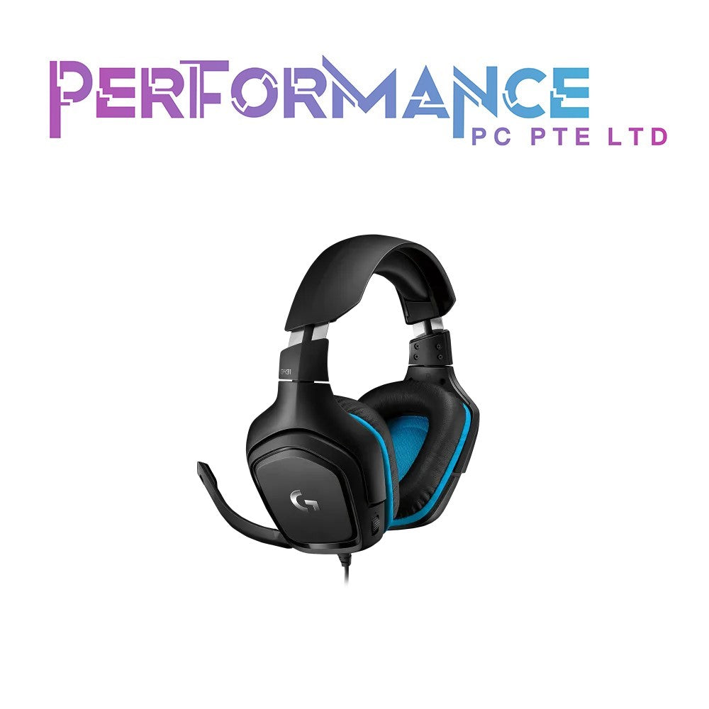 LOGITECH G431 7.1 WIRED GAMING HEADSET (2 YEARS WARRANTY BY BAN LEONG TECHNOLOGIES PTE LTD)