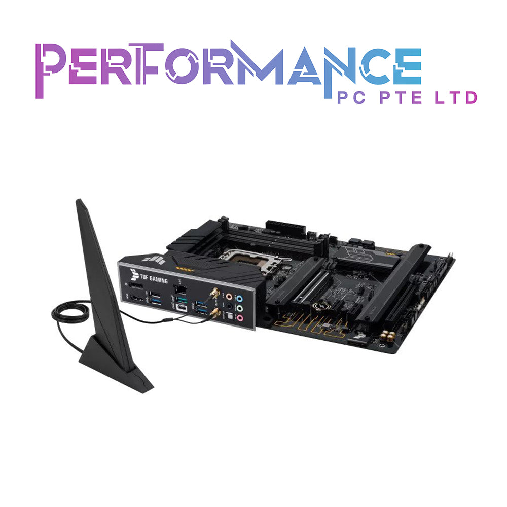 ASUS TUF GAMING B660-PLUS WIFI D4 Intel B660 (LGA 1700) ATX motherboard with PCIe 5.0 slot, three PCIe 4.0 M.2 slots, 10+1 DrMOS, Intel 2.5Gb Ethernet, DisplayPort, HDMI, front USB 3.2 Gen 2 Type-C (3 YEARS WARRANTY BY AVERTEK ENTERPRISES PTE LTD)