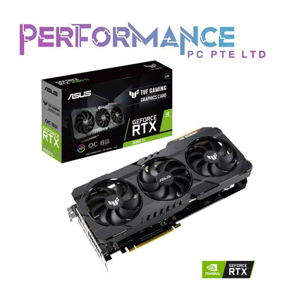 Asus TUF Gaming GeForce RTX 3060 Ti RTX3060TI RTX 3060 TI RTX 3060 T I V2 OC Edition / Non-OC Edition (3 YEARS WARRANTY BY BAN LEONG TECHNOLOGIES PTE LTD)