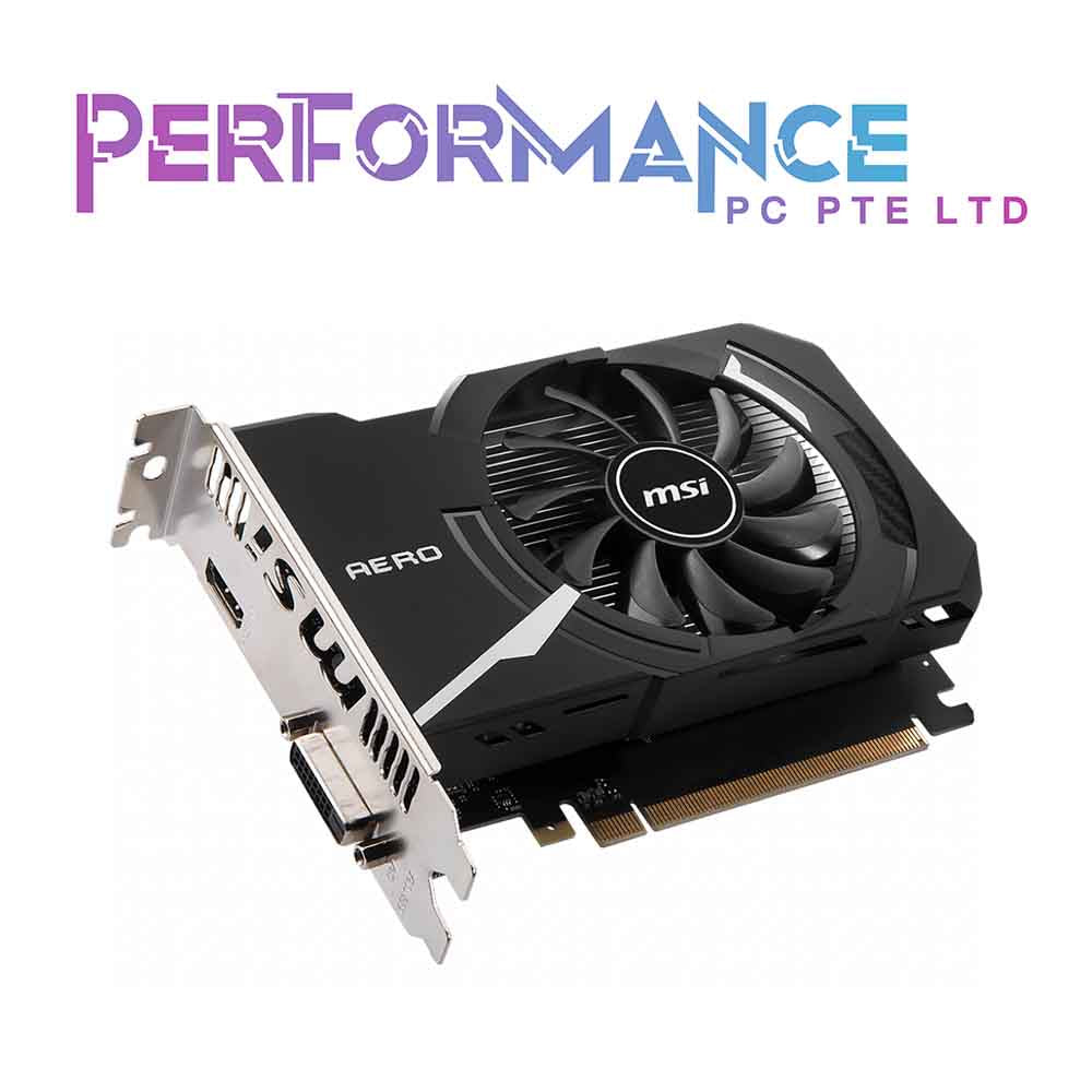 GeForce GT 1030 AERO ITX 2GD4 OC ( 3 YEARS WARRANTY BY CORBELL TECHNOLOGY PTE LTD)