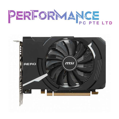 Radeon RX 550 AERO ITX 4G OC (3 YEARS WARRANTY BY CORBELL TECHNOLOGY PTE LTD)