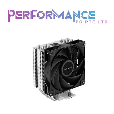 Deepcool AG400 4 x 6mm heatpipe, Unique Matrix fin stack array for rapid heat dissipation, up to 220W TDP, LGA 1700 compatible out of the box (1 YEAR WARRANTY BY TECH DYNAMIC PTE LTD)