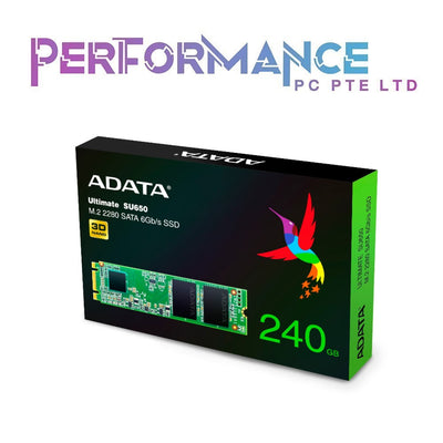 ADATA SU650 M.2/SSD 120GB/240GB/250GB/500GB/1TB Ultimate SU650 3D NAND / R/W up to 550/510 (3 YEARS WARRANTY BY CORBELL TECHNOLOGY PTE LTD)