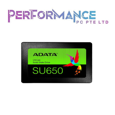 ADATA SU650 M.2/SSD 120GB/240GB/250GB/500GB/1TB Ultimate SU650 3D NAND / R/W up to 550/510 (3 YEARS WARRANTY BY CORBELL TECHNOLOGY PTE LTD)