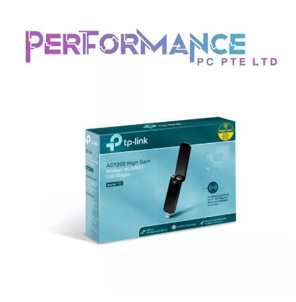 TP-Link Archer T4U AC1300 Wireless Dual Band USB 3.0 Adapter (3 YEARS WARRANTY BY BAN LEONG TECHNOLOGIES PTE LTD)