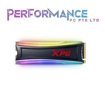 ADATA S40G XPG SPECTRIX SSD RGB PCIe Gen3x4 (NVMe) 500GB/1TB/2TB / WTY: 5 YRS Performance (Max): Read 3500MB/s, Write 3000MB/s Maximum 4K random read/write IOPS: up to 300K/240K (5 YEARS WARRANTY BY CORBELL TECHNOLOGY PTE LTD)