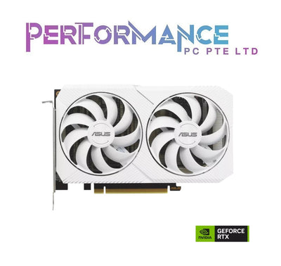 ASUS Dual GeForce RTX 3060 White / Black OC Edition 8GB GDDR6 (3 YEARS WARRANTY BY BAN LEONG TECHNOLOGIES PTE LTD)