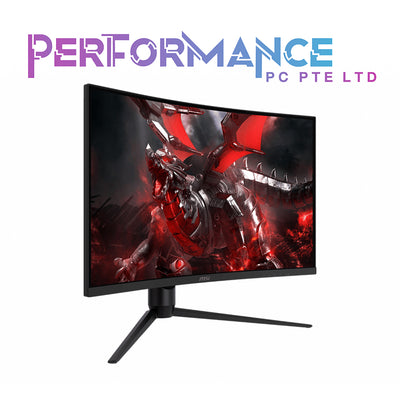 MSI Optix G271CQP 27" WQHD 165Hz 1ms MPRT, AMD FreeSync™ Premium, 8 Bits + FRC 1000R Curved VA Panel WLED Backlight (3 YEARS WARRANTY BY CORBELL TECHNOLOGY PTE LTD)