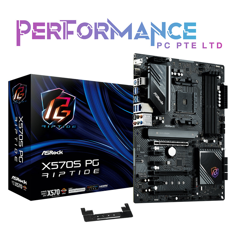 ASRock X570S PG RIPTIDE Motherboard (3 YEARS WARRANTY BY TECH DYNAMIC PTE LTD)