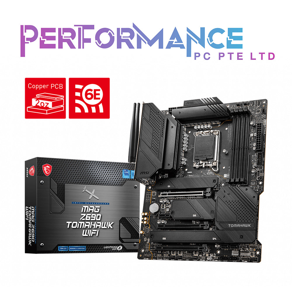 MSI MAG Z690 TOMAHAWK WIFI DDR5 (3 YEARS WARRANTY BY CORBELL TECHNOLOGY PTE LTD)