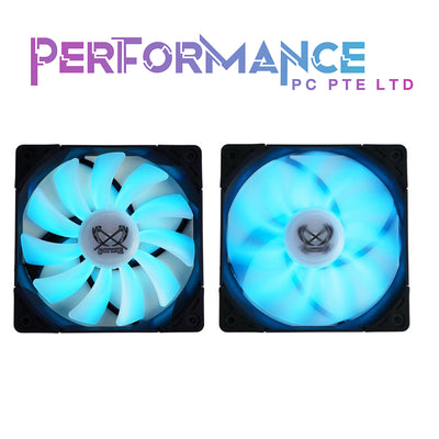 Scythe Kaze Flex 120 RGB PWM fan, 300 ± 200 to 1800 rpm ± 10% (RPM) (2 YEARS WARRANTY BY TECH DYNAMIC PTE LTD)