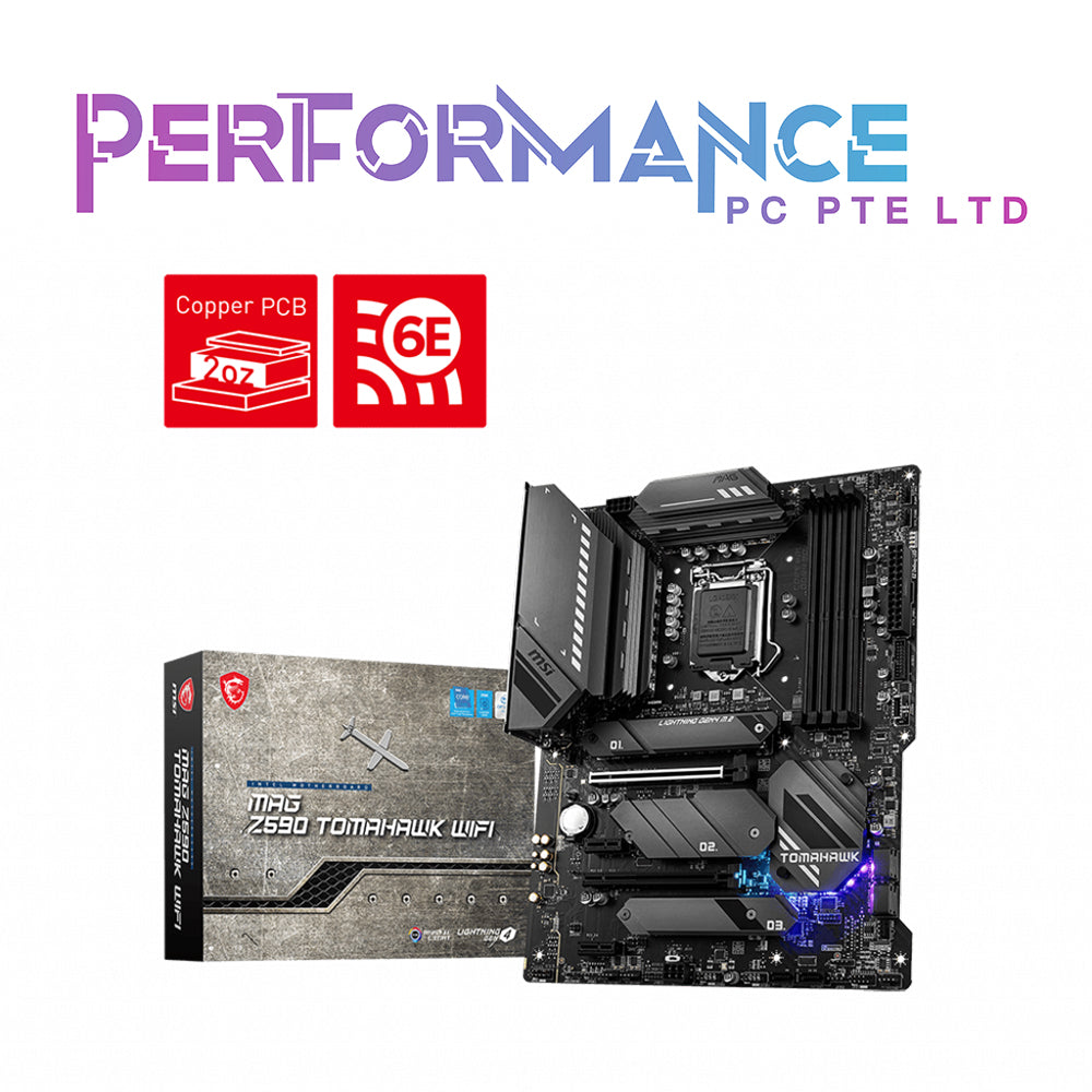 MSI MAG Z590 TOMAHAWK WIFI (3 YEARS WARRANTY BY CORBELL TECHNOLOGY PTE LTD)