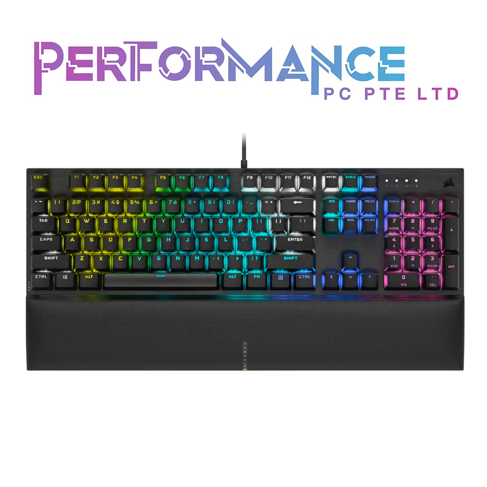 CORSAIR K60 RGB PRO SE Mechanical Gaming Keyboard - Cherry VIOLA (2 YEARS WARRANTY BY CONVERGENT SYSTEMS PTE LTD)