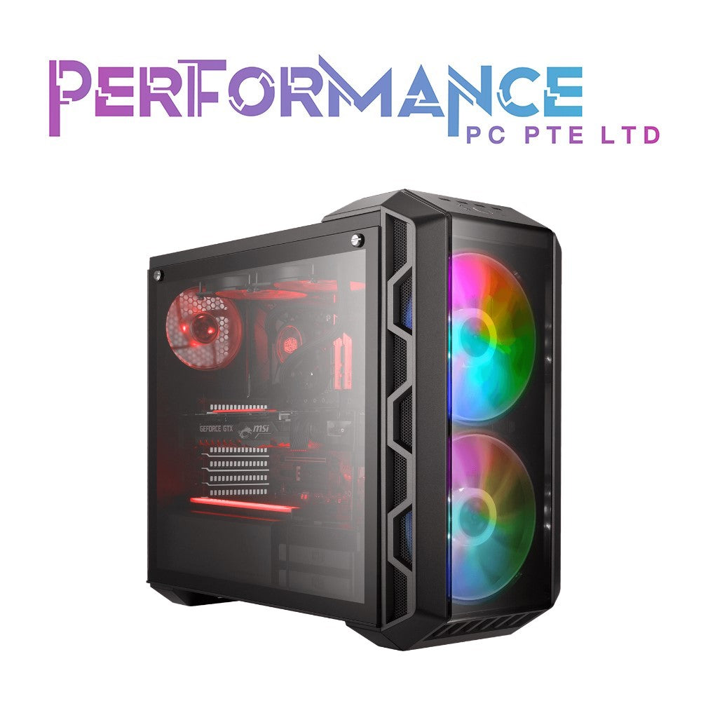 COOLERMASTER MASTERCASE H500 ARGB CASE WITH T.G (2 YEARS WARRANTY BY BAN LEONG TECHNOLOGIES PTE LTD)