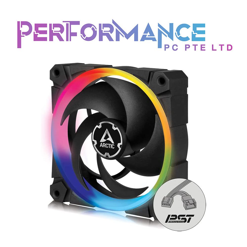 ARCTIC BioniX P120 A-RGB - 120 mm Pressure-Optimised Fan with A-RGB, PWM, Cooler, Fluid Dynamic Bearing, 400-2300 RPM (6 Years Warranty By Tech Dynamic Pte Ltd)