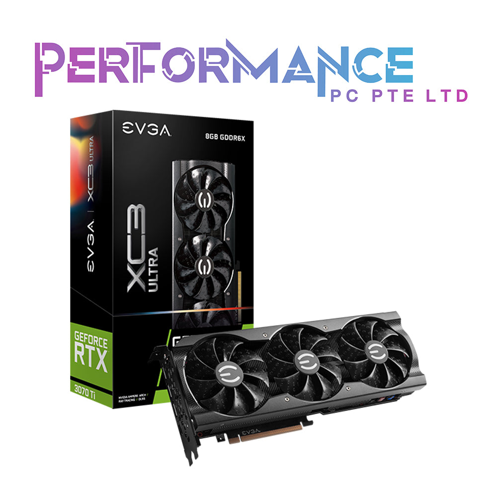 EVGA RTX 3070 Ti RTX 3070Ti XC3 ULTRA 8GB GDDR6X LHR (3 YEARS WARRANTY BY TECH DYNAMIC PTE LTD)