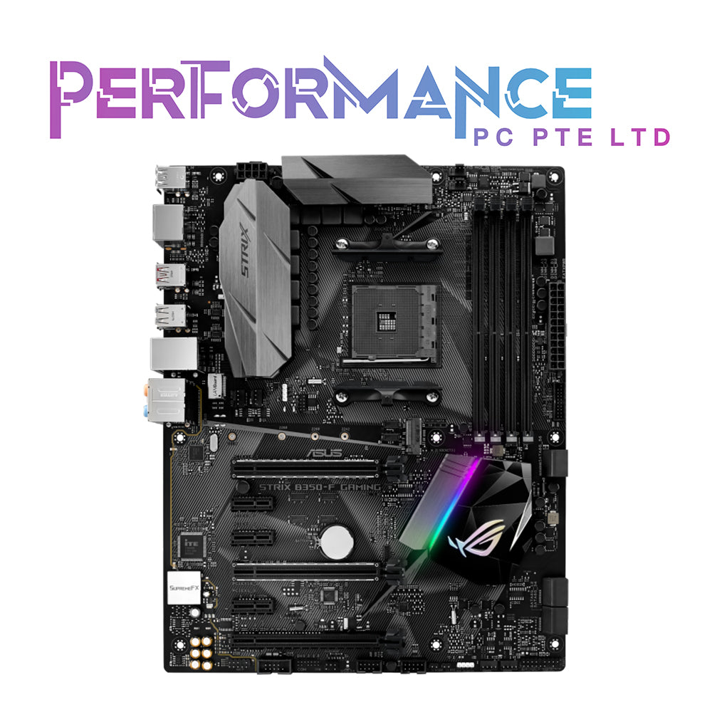 Asus ROG STRIX B350-F Gaming AMD AM4 B350 ATX Gaming Motherboard (3 YEARS WARRANTY BY AVERTEK ENTERPRISES PTE LTD)