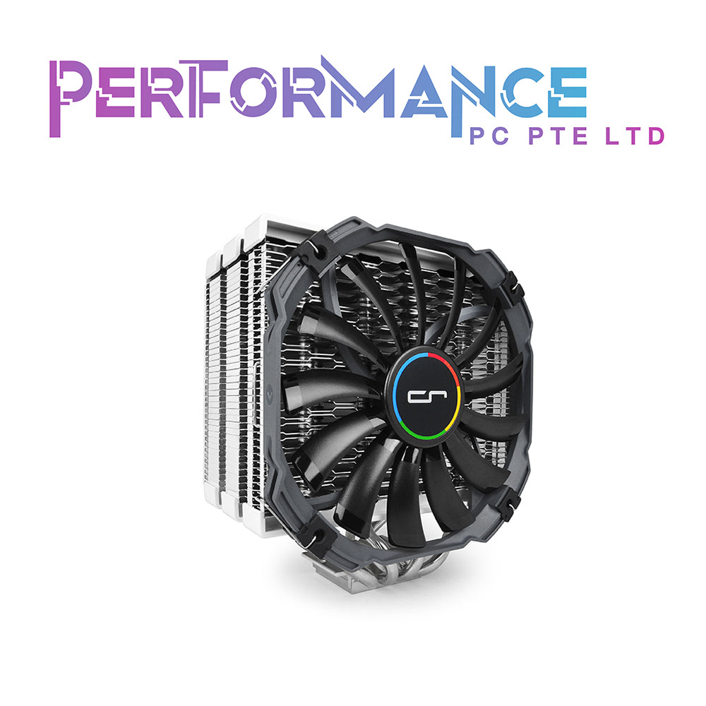 CRYORIG H5 Universal Single Tower heatsink with 1 XT140 white frame version CPU AIR COOLER (3 YEARS WARRANTY BY CORBELL TECHNOLOGY PTE LTD)
