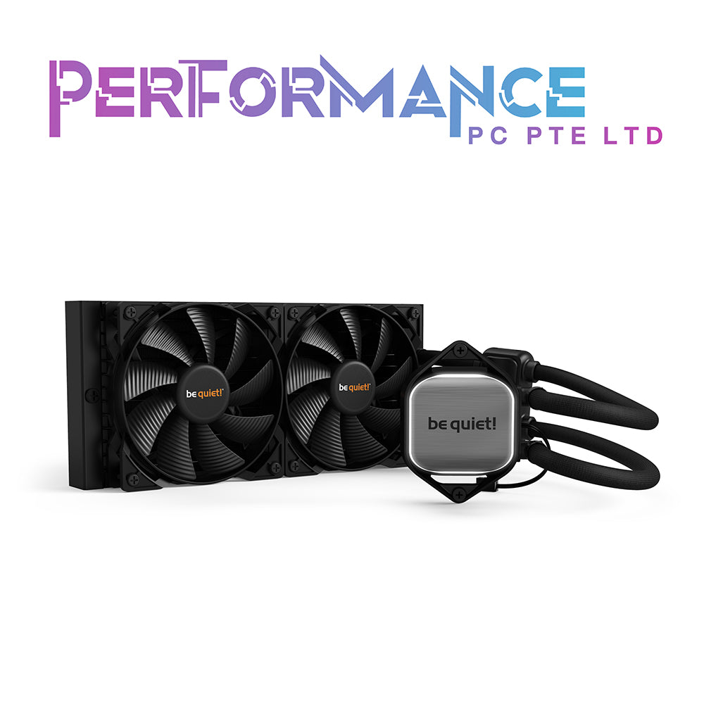 be quiet! Pure Loop , 240mm/360mm AIO, White LED, Metal Logo, 2x Pure wings 120 fans (LGA 1700 Compatible) CPU COOLER (3 Years Warranty By Tech Dynamic Pte Ltd)