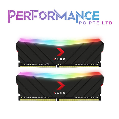 PNY XLR8 Gaming EPIC-X RGB DDR4 4400MHz/4600MHz - 16GB Kit (2x8GB) (LIMITED LIFETIME WARRANTY BY TECH DYNAMIC PTE LTD)