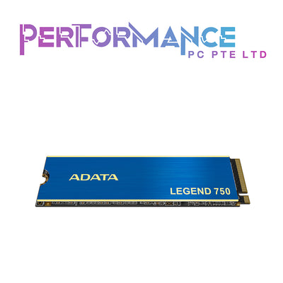 ADATA LEGEND 750 500G/1TB PCIe Gen3x4 (NVMe) R/W up to 3500/3000 (5 YEARS WARRANTY BY CORBELL TECHNOLOGY PTE LTD)