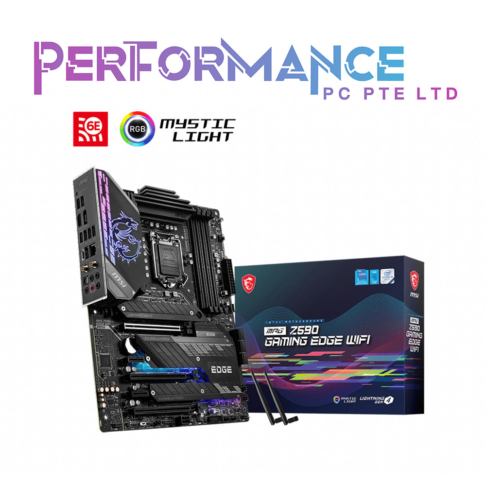 MSI MPG Z590 GAMING EDGE WIFI (3 YEARS WARRANTY BY CORBELL TECHNOLOGY PTE LTD)