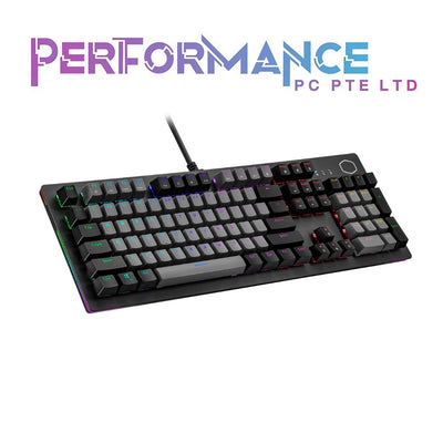 COOLERMASTER CK352 RGB MECHANICAL KEYBOARD RED/BLUE/BROWN (2 YEARS WARRANTY BY BAN LEONG TECHNOLOGIES PTE LTD)