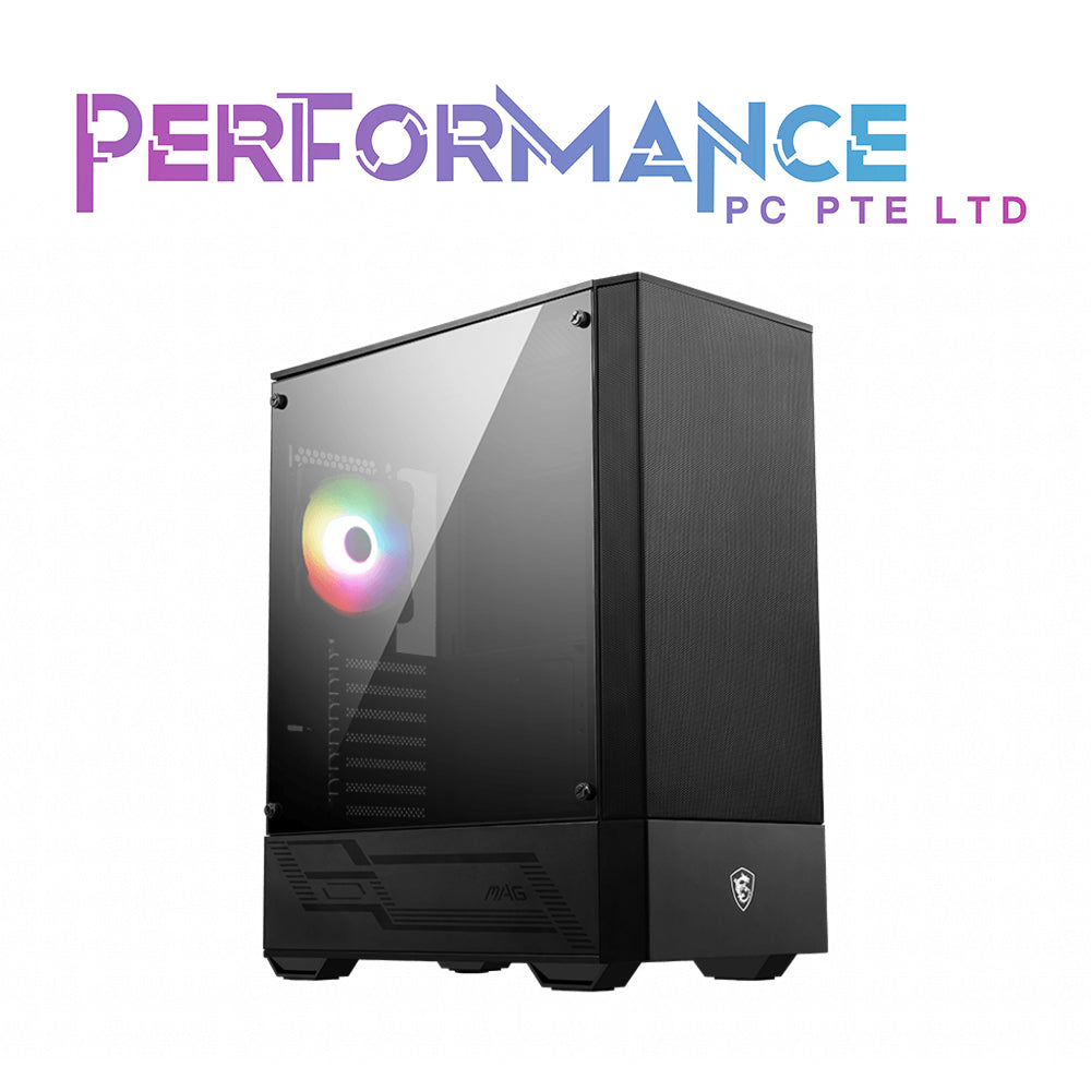 MSI MAG FORGE 111R ATX Case with Mystic Light/1x120mm ARGB Fan/ARGB Hub/Tempered Glass Side Panel (1 YEAR WARRANTY BY CORBELL TECHNOLOGY PTE LTD)