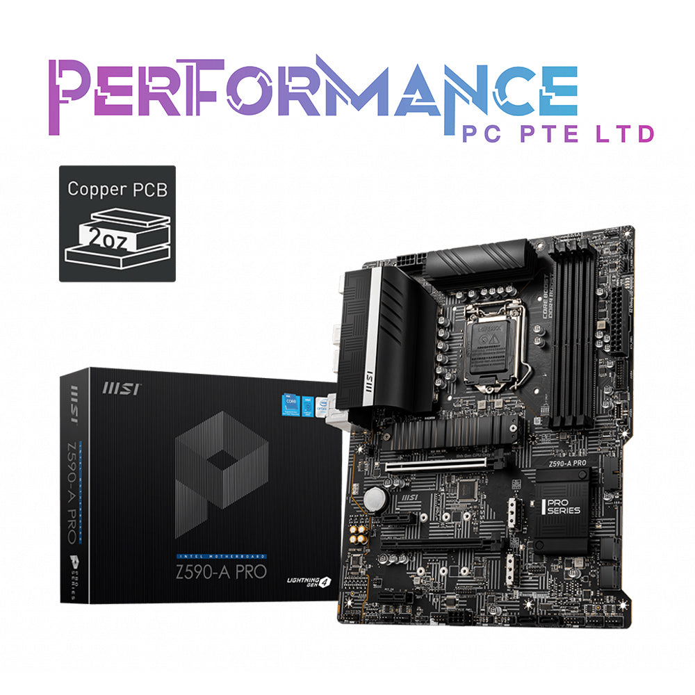 MSI Z590-A PRO (3 YEARS WARRANTY BY CORBELL TECHNOLOGY PTE LTD)