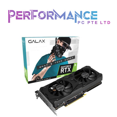 GALAX RTX 3060 (1-click OC) 12GB GDDR6 (3 YEARS WARRANTY BY CORBELL TECHNOLOGY PTE LTD)