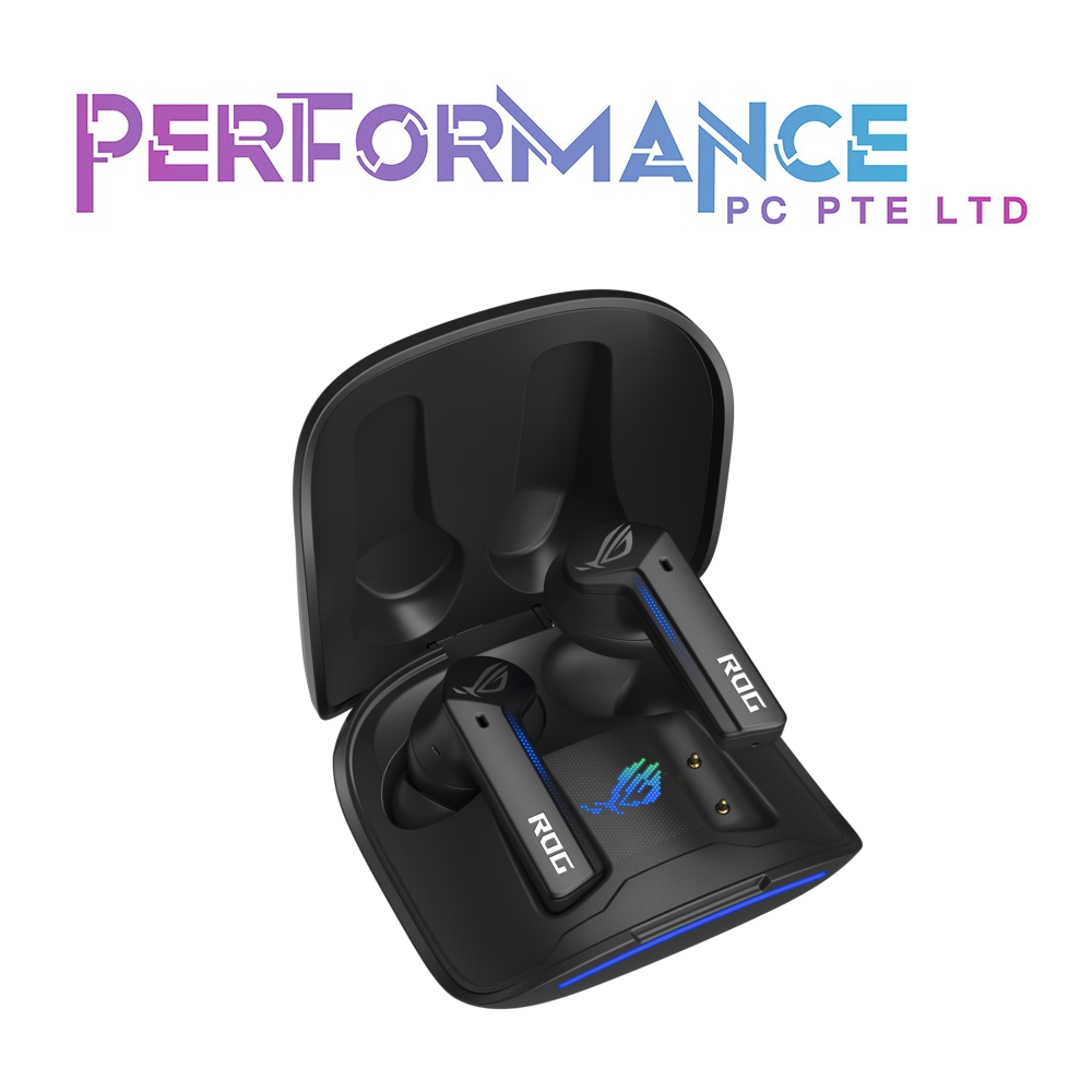 ASUS ROG Cetra True Wireless gaming headphones with low-latency wireless connection, ANC, up to 27-hour battery with wireless-charging case, IPX4 water resistance (2 YEARS WARRANTY BY BAN LEONG TECHNOLOGIES PTE LTD)